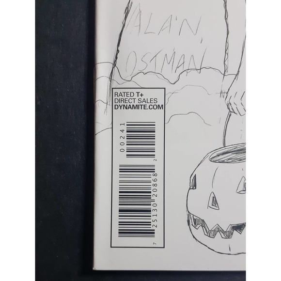 CryptoZodic Man #2 Rare HTF Sketch Variant (2013) Dynamite Comicbook Men - Picture 4 of 6